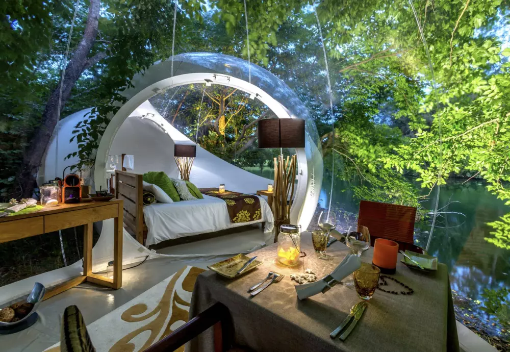 inflatable bubble shaped camping tent