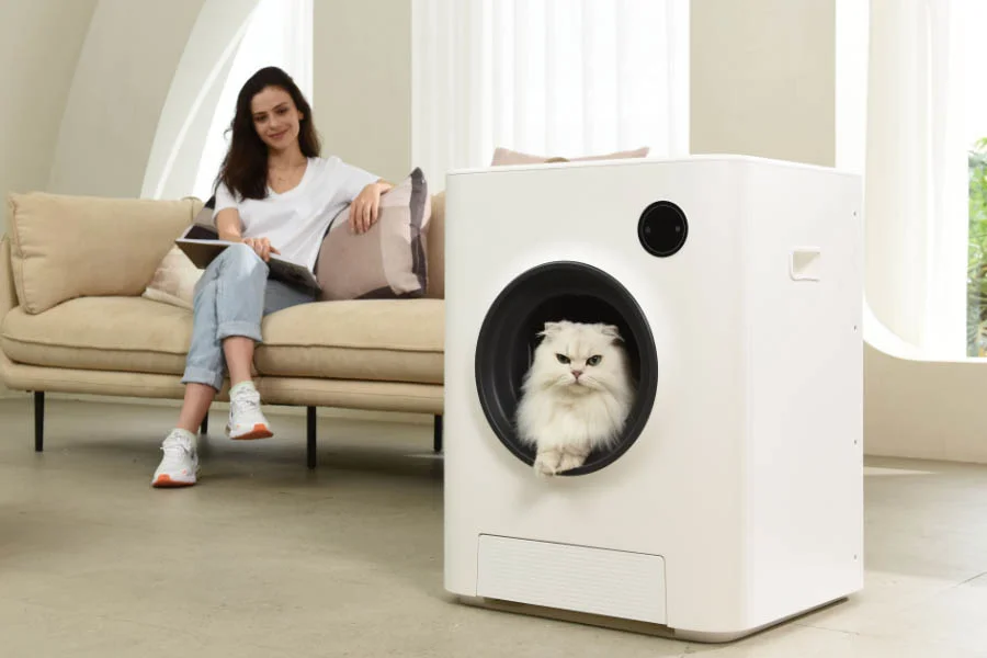 robot cat litter box