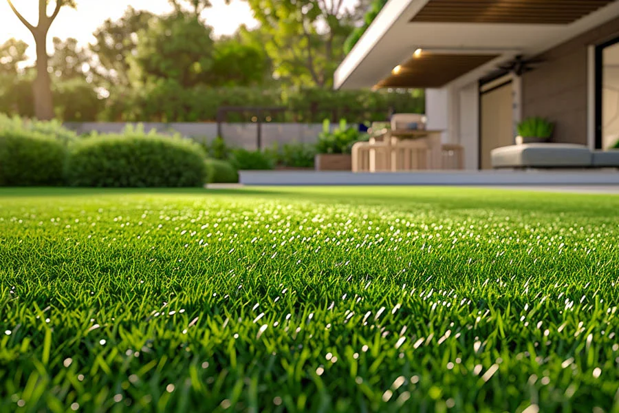 battery charged lawn mower